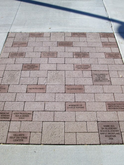 Some Buy-A-Brick bricks. (A few still available!)